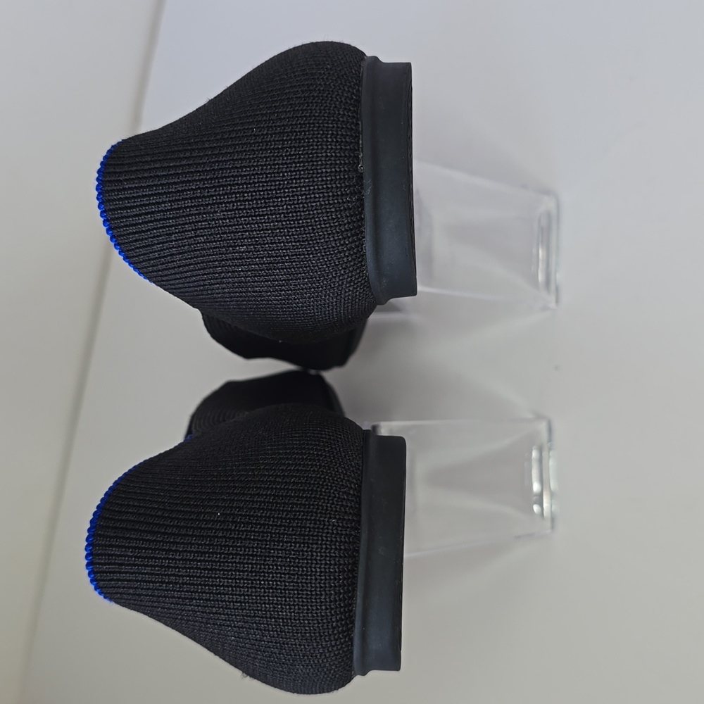 Rothy's The Loafer Black Round Toe Slip-On Flat Loafers - Picture 9 of 13